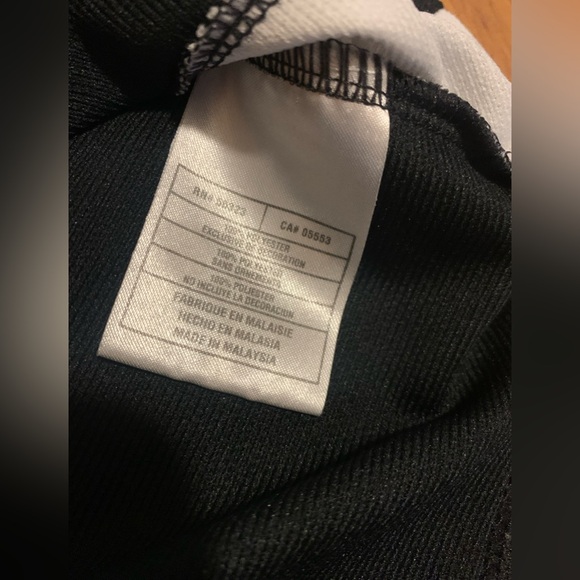 NIKE black and white logo y2k basic crew neck t-shirt - Picture 6 of 8